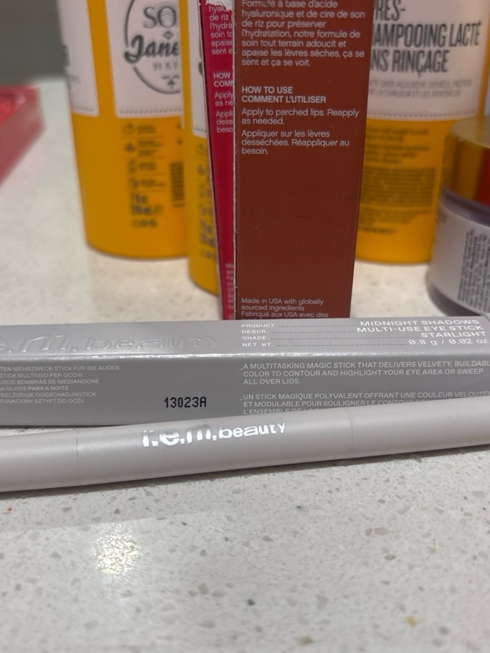 adidas white and silver makeup eye shadow sticks